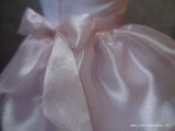 détail jupe organza
