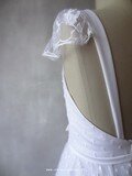Robe plumetis et dentelle 