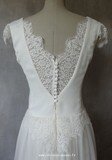 Robe rétro dentelle & mousseline